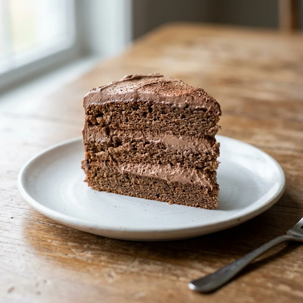 Cardamom Chocolate Mascarpone Layer Cake