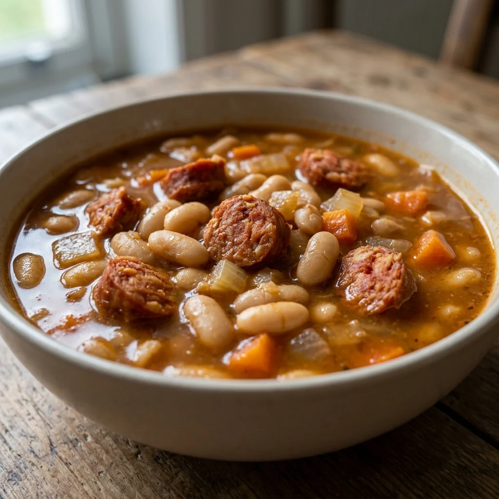 Cannellini Bean Chorizo Soup