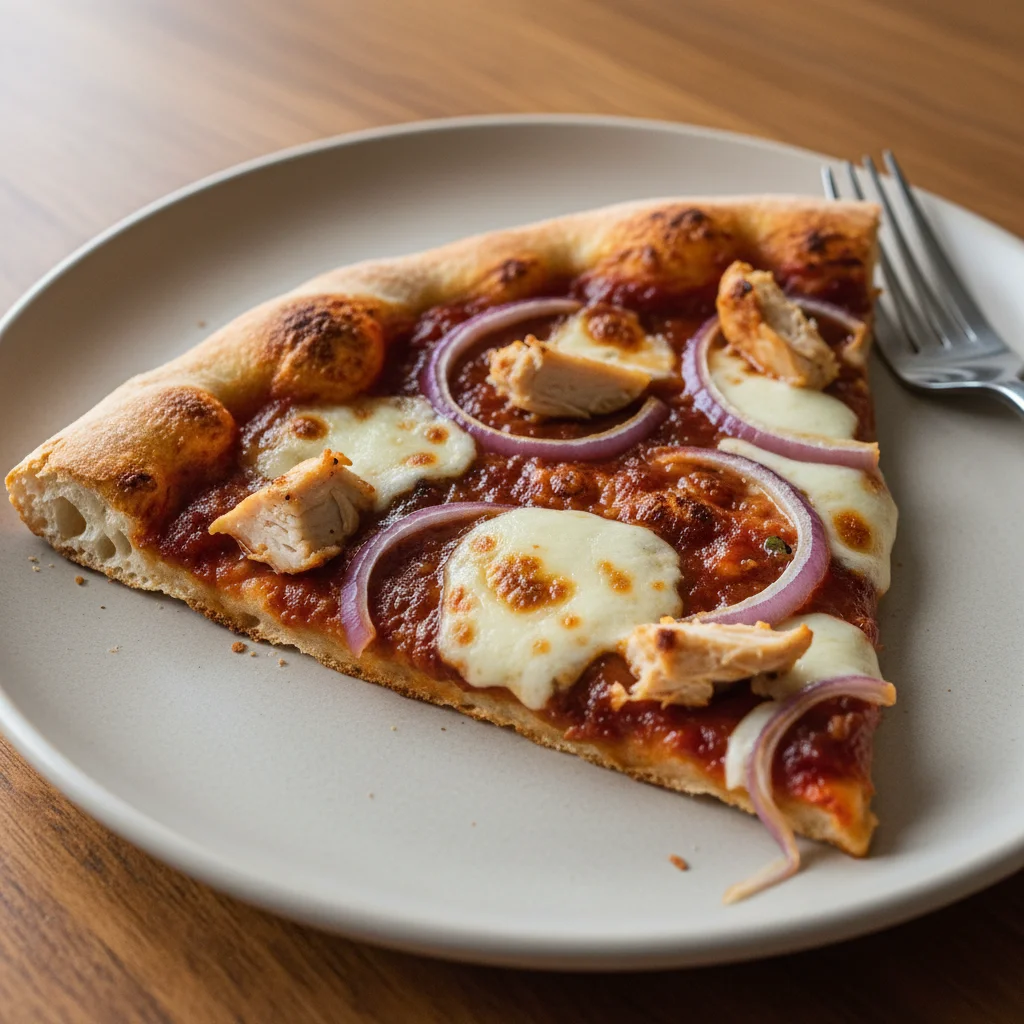 BBQ Chicken Homemade Pizza
