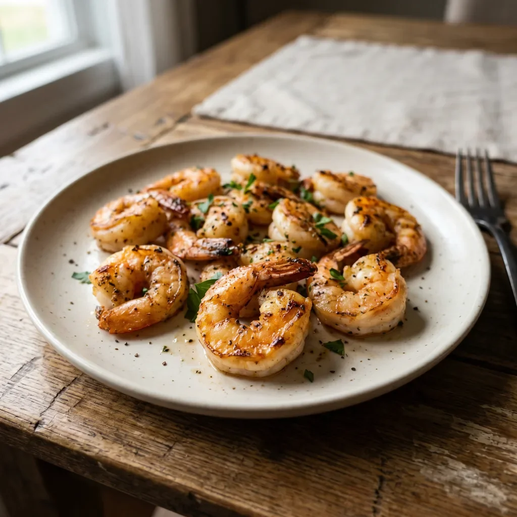 Pan-Seared Shrimp