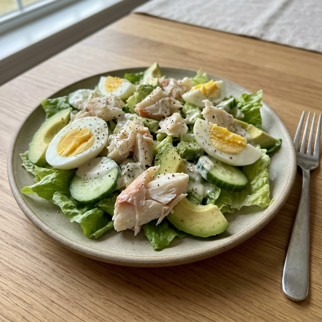 Crab Louie Lettuce Salad