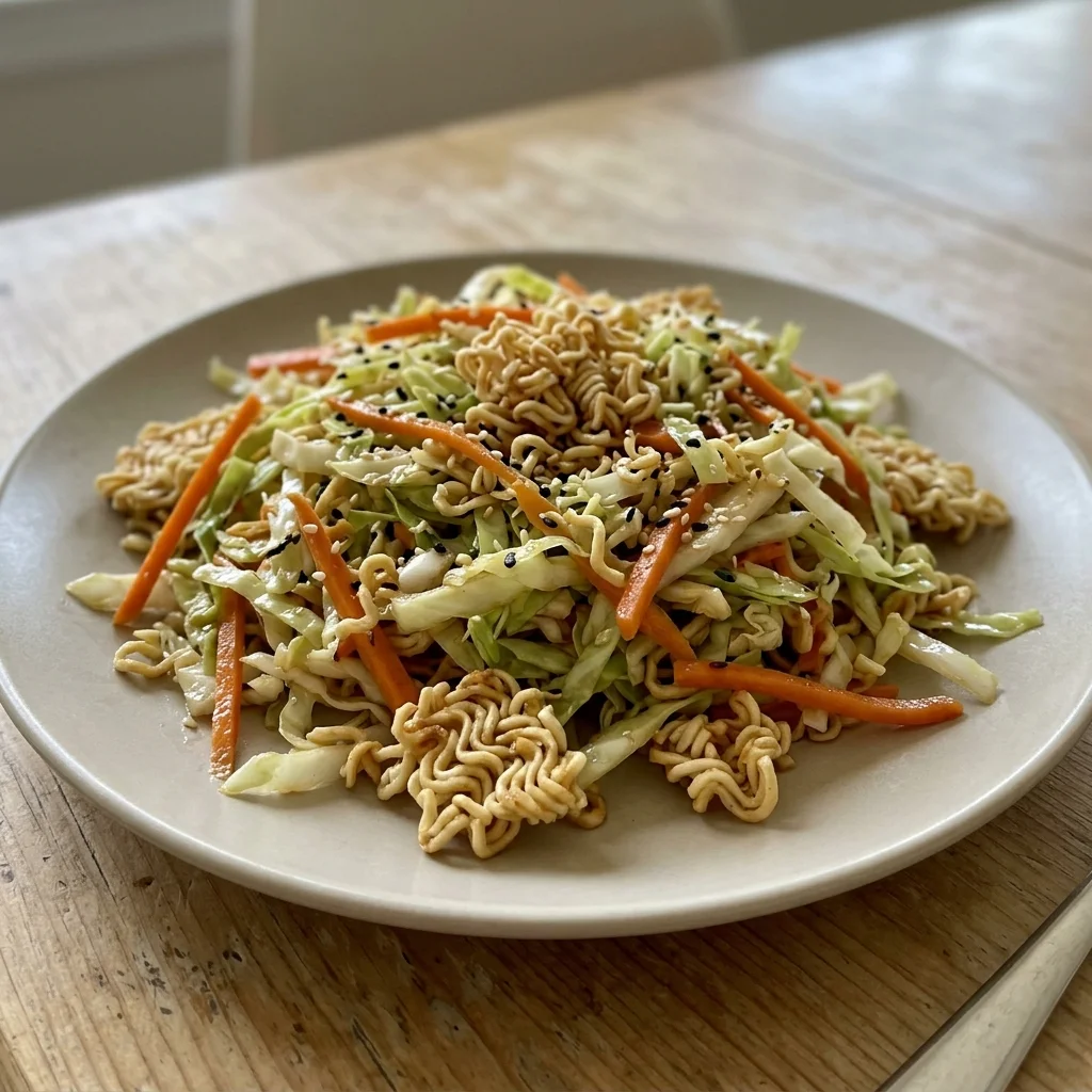 Ramen Crunch Cabbage Salad