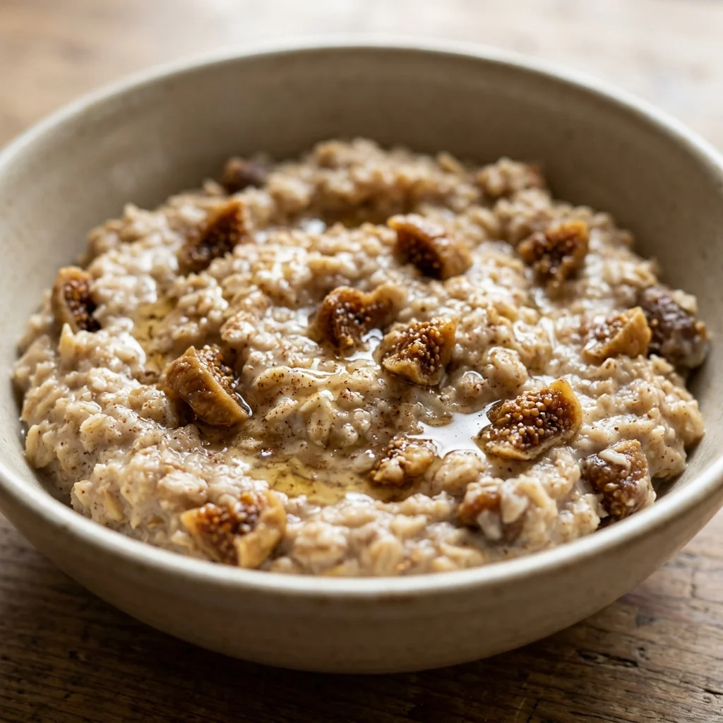 Goat Milk Fig Porridge
