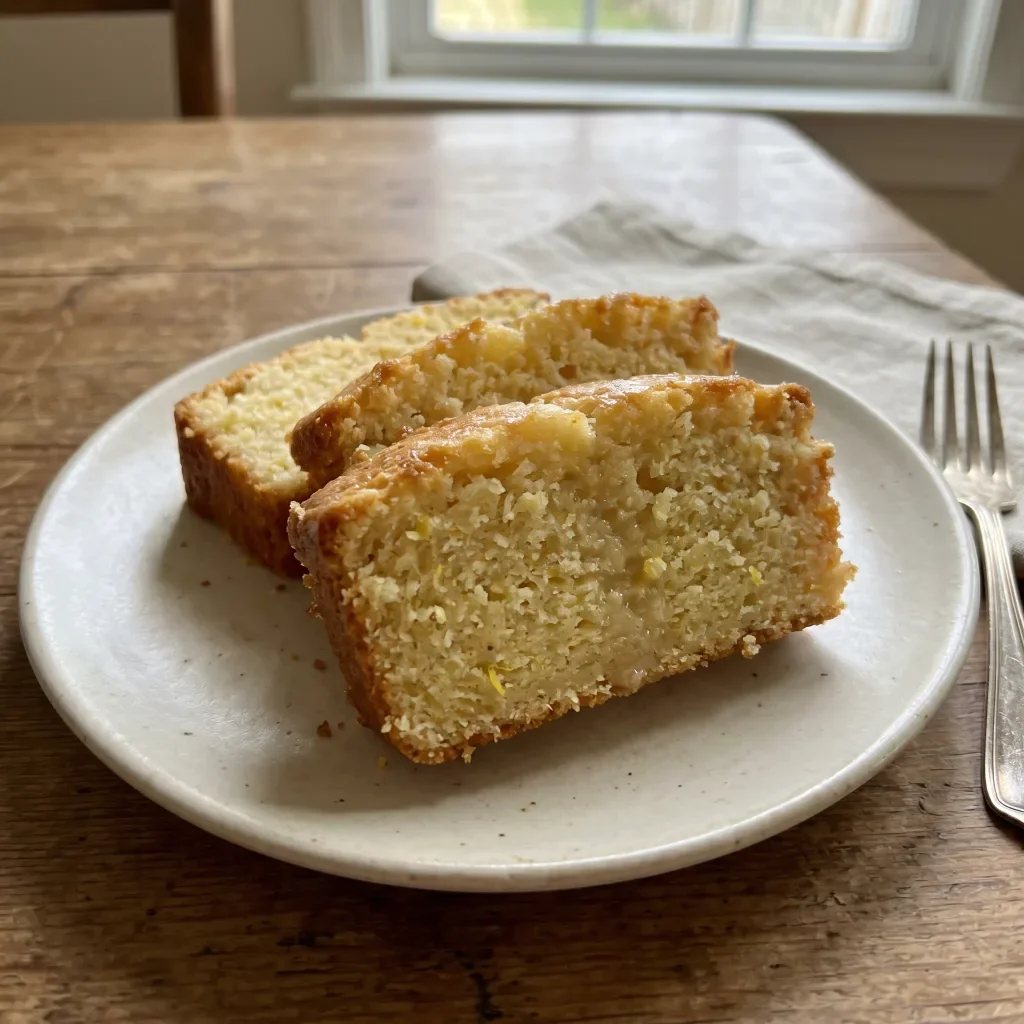 Condensed Milk Lemon Semolina Cake