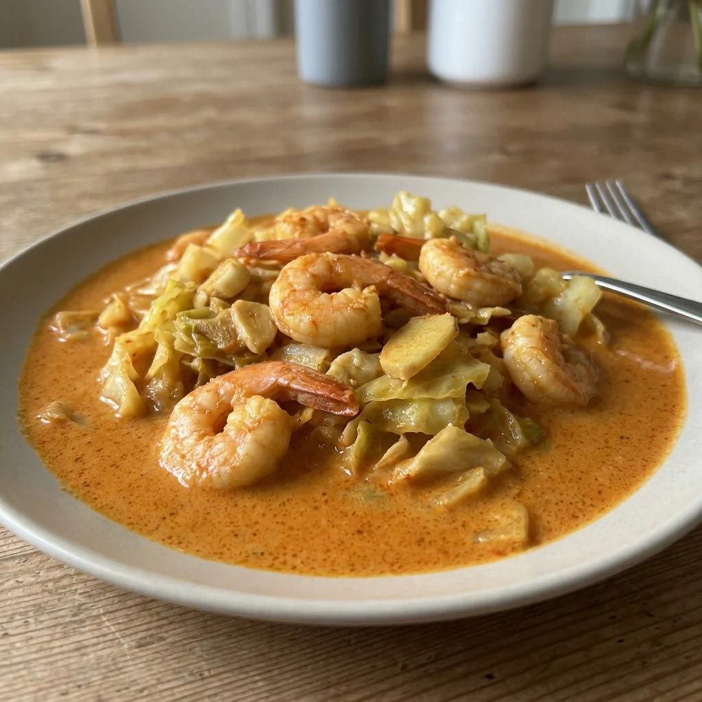 Shrimp Coconut Gochujang Curry
