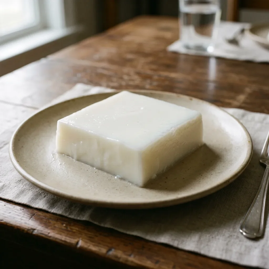 Agar-Agar Milk Jelly