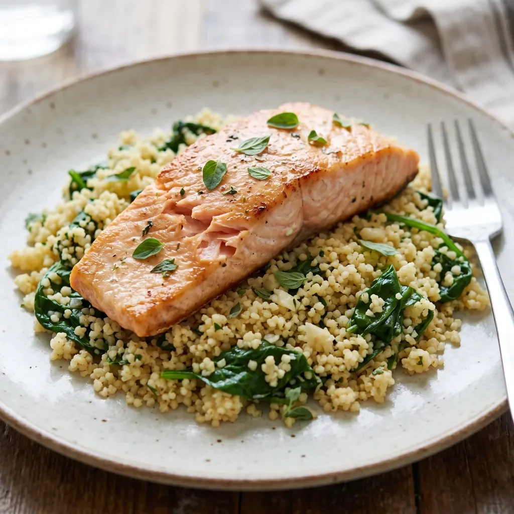 Salmon Herb Couscous