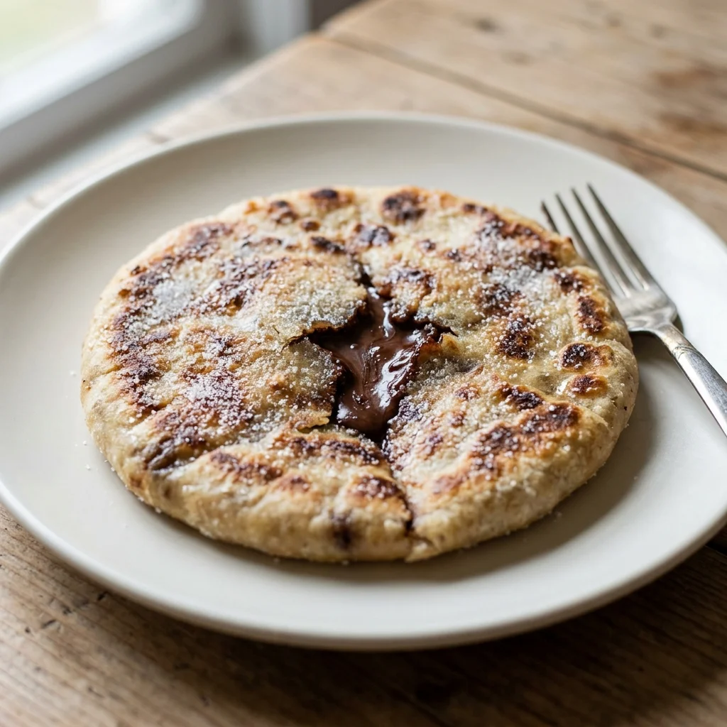 Chocolate Stuffed Sweet Flatbread