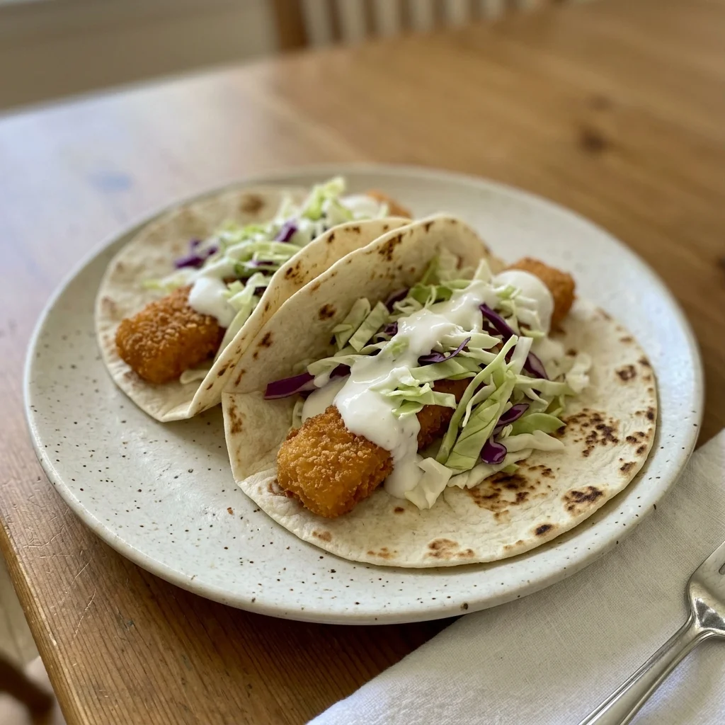 Fish Stick Cabbage Wraps