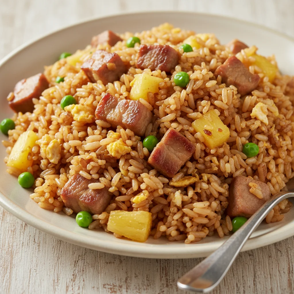 Pork Pineapple Fried Rice