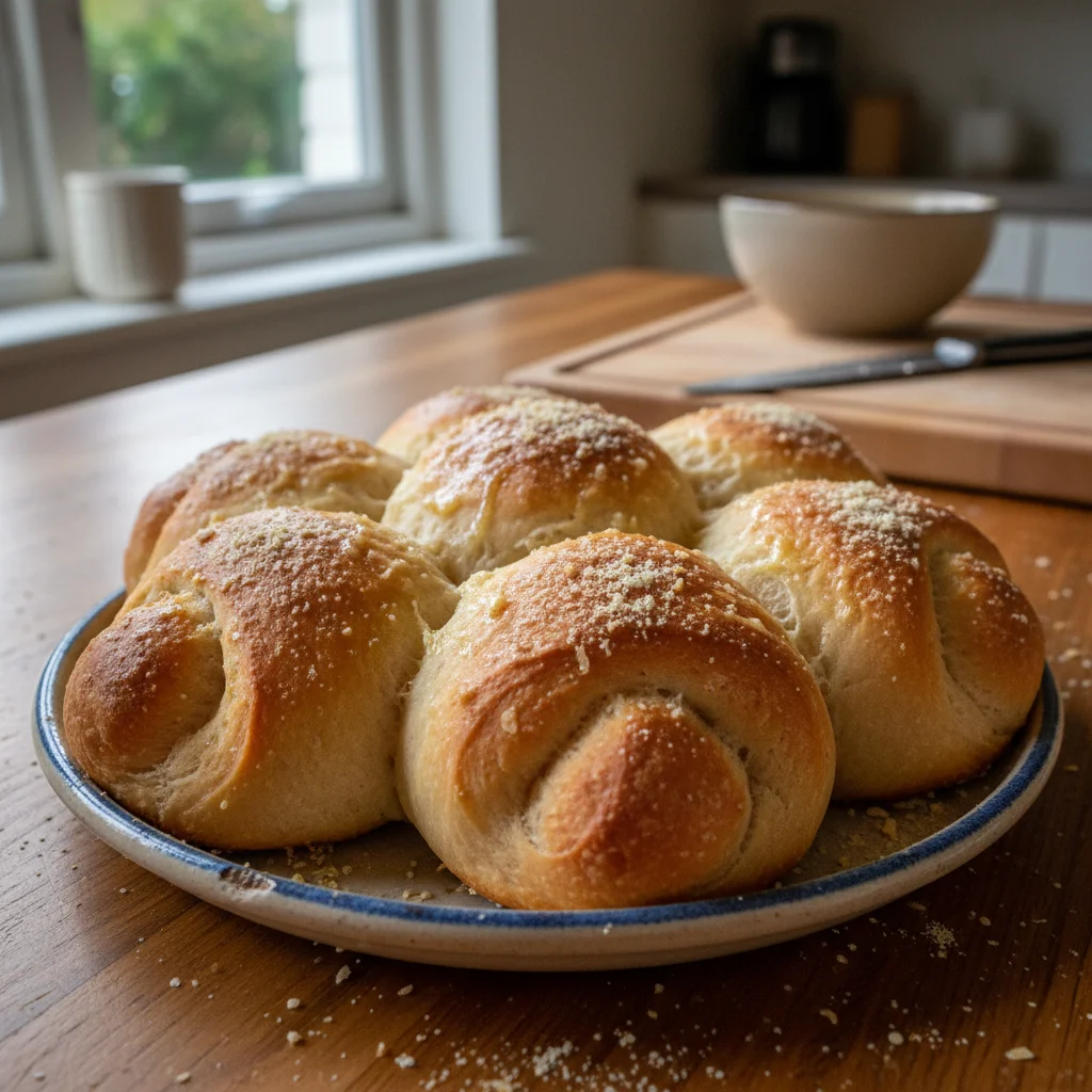 Garlic Powder Dinner Rolls