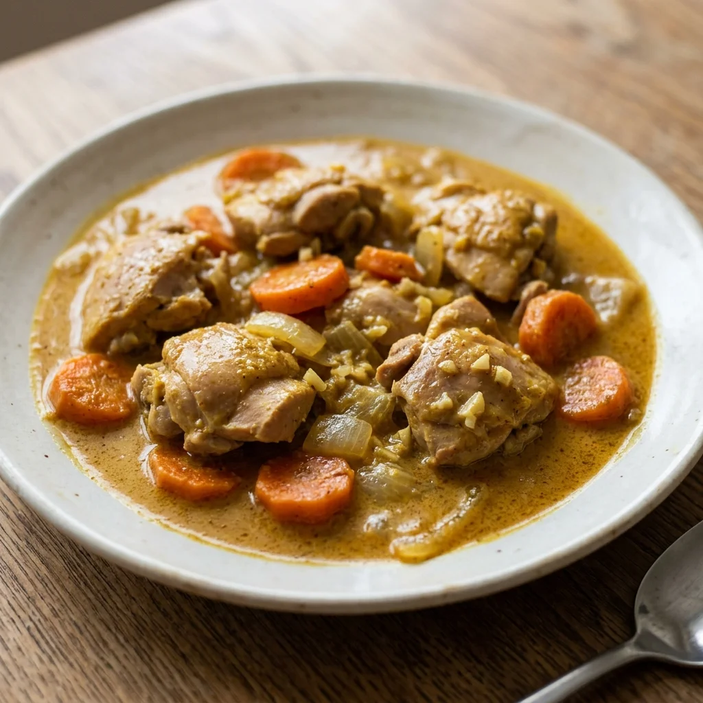 Chicken Carrot Coconut Gravy