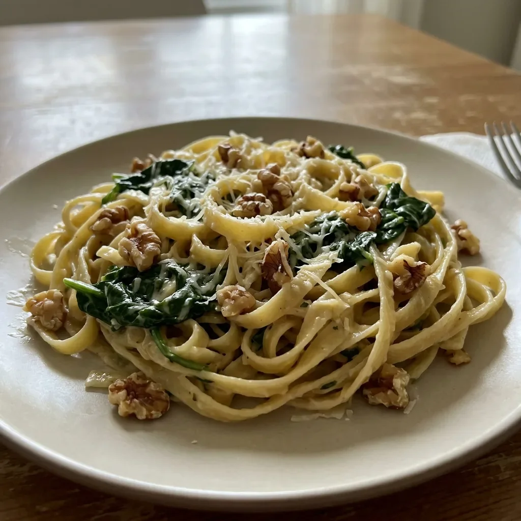 Piedmont Walnut Spinach Pasta