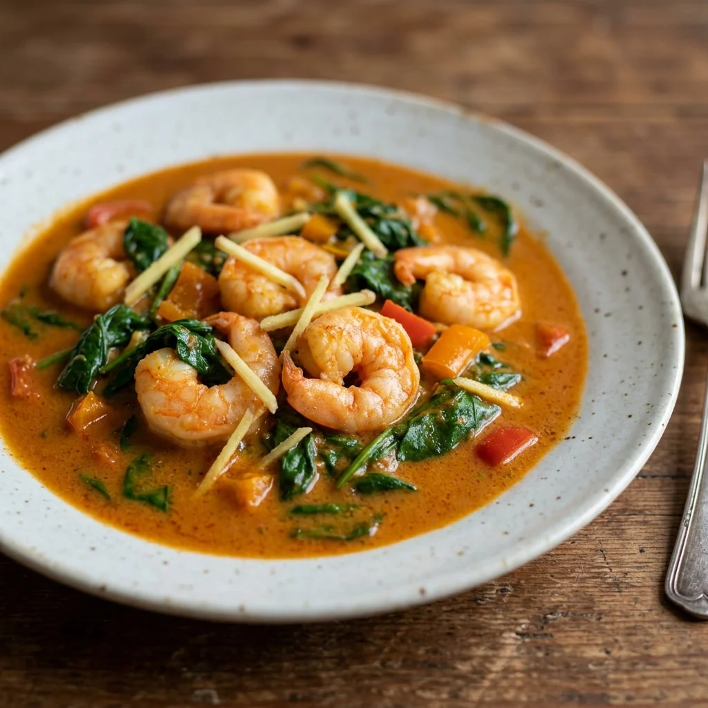 Shrimp Coconut Red Curry