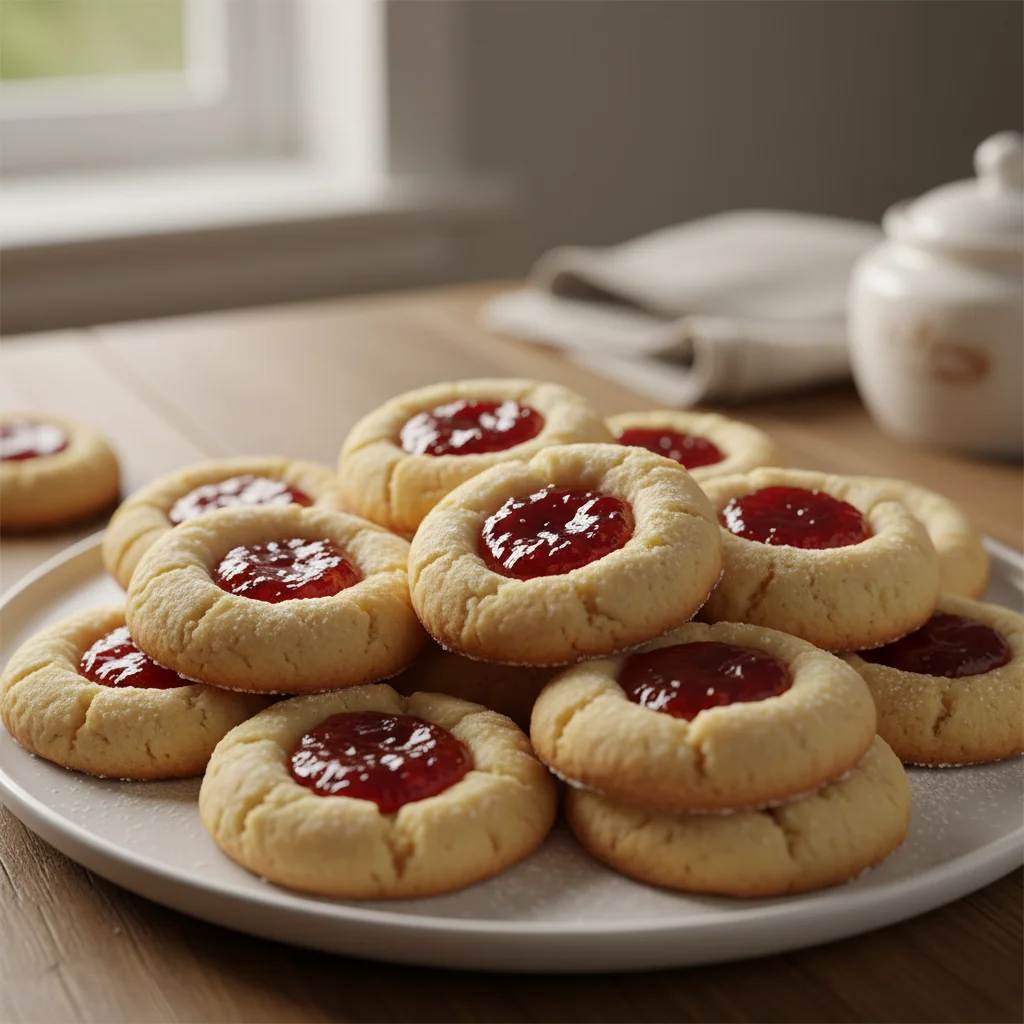 Jam-Filled Thumbprint Cookies