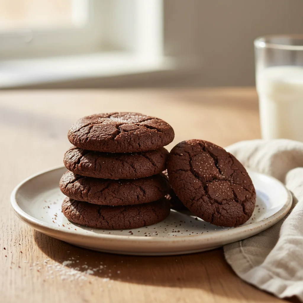 Baking Soda Cocoa Cookies